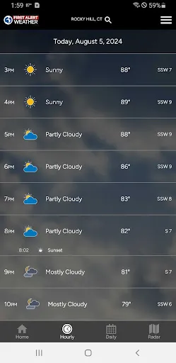WFSB First Alert Weather screenshot