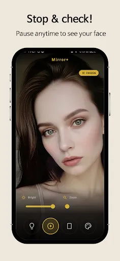 Mirror+ : Makeup, Light Mirror screenshot