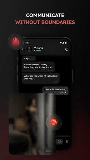 Dark: Real Girls. Flirt & Date screenshot