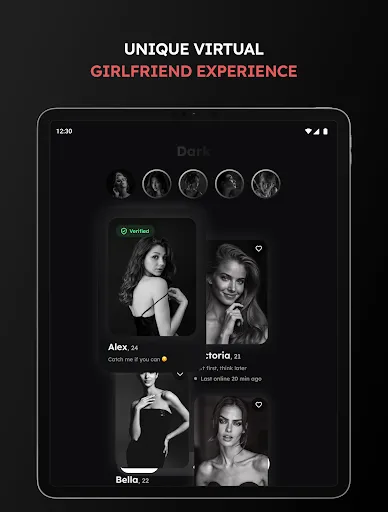 Dark: Real Girls. Flirt & Date screenshot