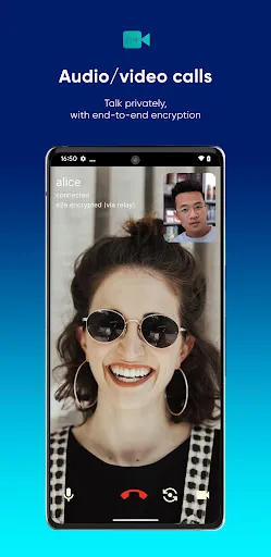 SimpleX Chat screenshot