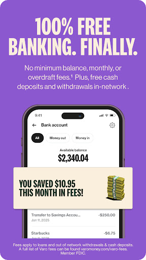 Varo Bank: Online Banking screenshot