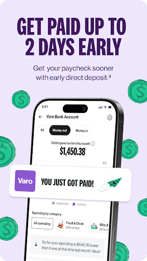 Varo Bank: Online Banking screenshot