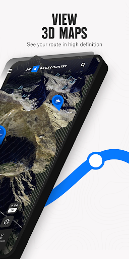 onX Backcountry Trail Maps GPS screenshot