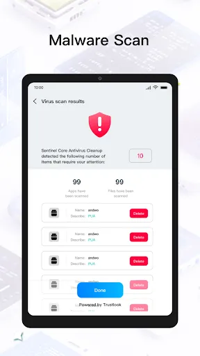 Sentinel Security - Antivirus screenshot