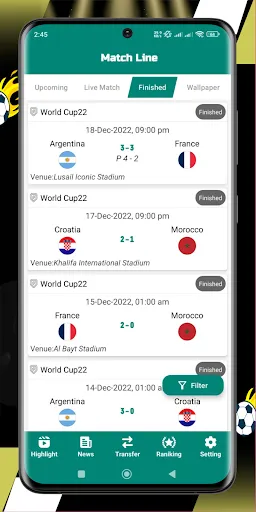 World Cup Football 2026 Live screenshot