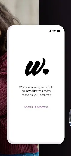 Waiter: find love by AI screenshot
