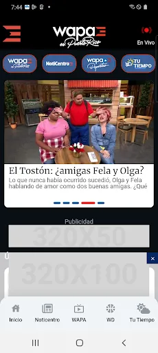 WAPA.TV screenshot