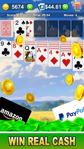 Solitaire Real Money-Win Money screenshot