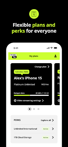 My Straight Talk: Mobile App screenshot