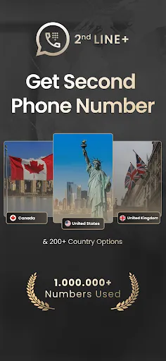 2nd Line+ Second Phone Number screenshot