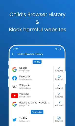 Pinardin: Parental Control screenshot