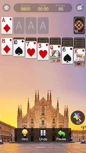 Klondike Solitaire Trip screenshot