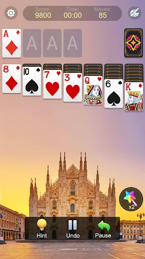 Klondike Solitaire Trip screenshot