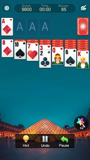 Klondike Solitaire Trip screenshot