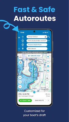 Argo - Boat Navigation App screenshot