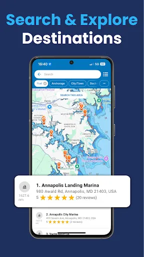 Argo - Boat Navigation App screenshot