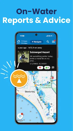 Argo - Boat Navigation App screenshot
