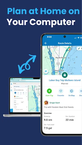 Argo - Boat Navigation App screenshot