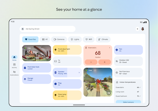 Google Home screenshot