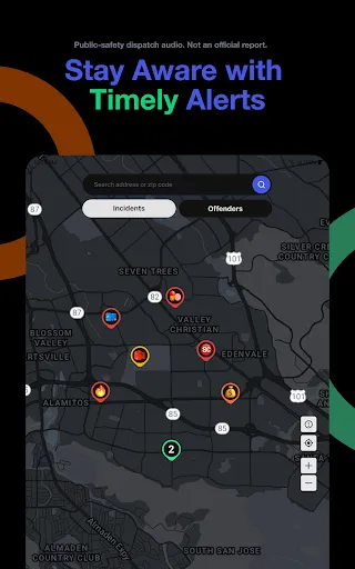 CrimeRadar: Dispatch Alerts screenshot
