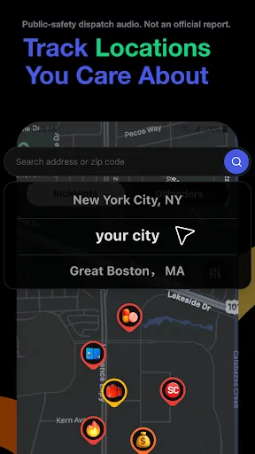 CrimeRadar: Dispatch Alerts screenshot