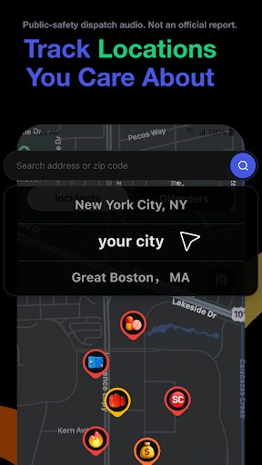 CrimeRadar: Dispatch Alerts screenshot