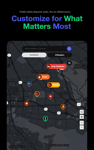 CrimeRadar: Dispatch Alerts screenshot