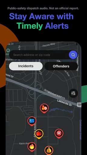 CrimeRadar: Dispatch Alerts screenshot