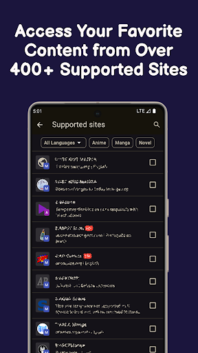 Manga Reader: Cookie Manga screenshot