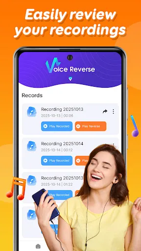 Funny Voice Reverse screenshot