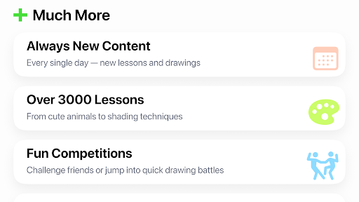 Learn how to draw - ArtWorkout screenshot
