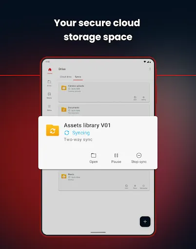 MEGA screenshot
