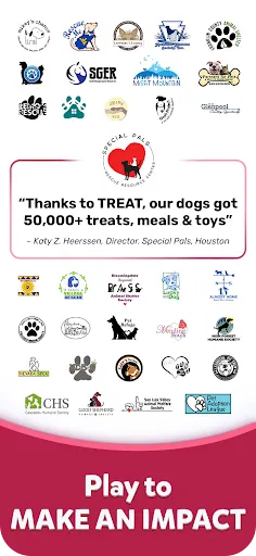 TREAT: Play & impact REAL dogs screenshot