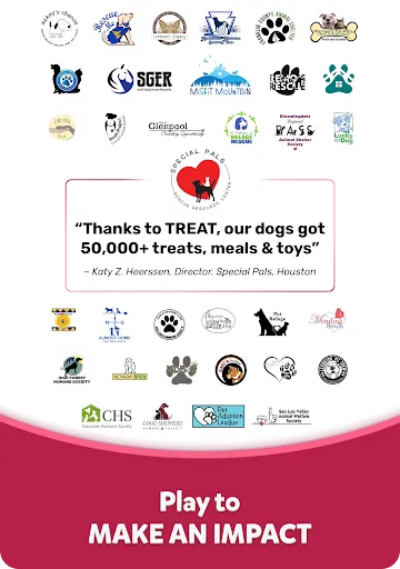 TREAT: Play & impact REAL dogs screenshot