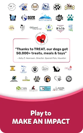 TREAT: Play & impact REAL dogs screenshot
