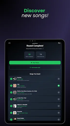 Spotiguess : Quiz for Spotify screenshot