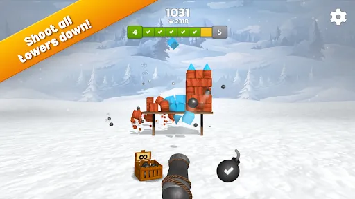 Cannon Balls 3D: Tower Crash screenshot