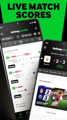 Betway Scores - Scores & News screenshot