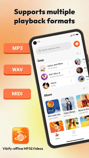Vibify-offline MP3 screenshot
