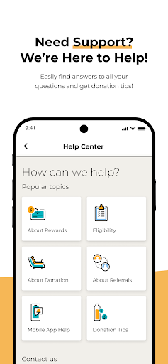 CSL Plasma screenshot