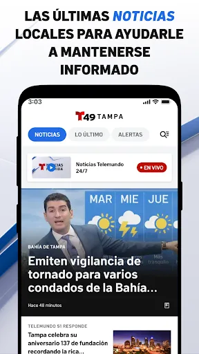 Telemundo 49: Tampa Noticias screenshot