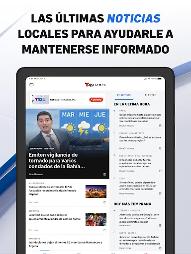 Telemundo 49: Tampa Noticias screenshot