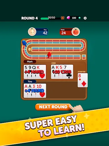 Cribbage Classic - Card Game screenshot