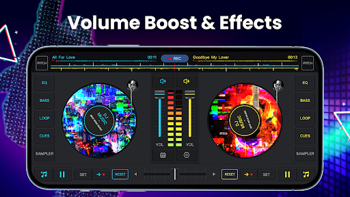 DJ Music mixer - DJ Mix Studio screenshot