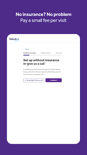 Teladoc Health screenshot