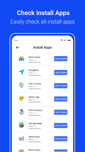 Update Software App: Updates screenshot