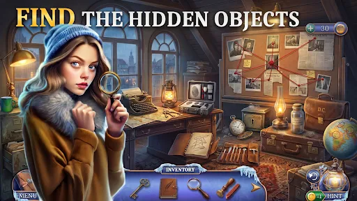 Icebound Secrets Hidden Object screenshot
