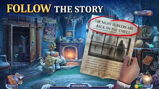 Icebound Secrets Hidden Object screenshot