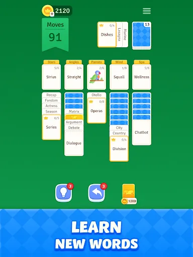 Solitaire Associations Journey screenshot